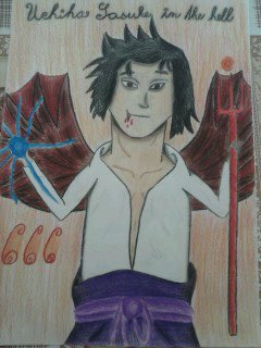 Uchiha Sasuke in the hell